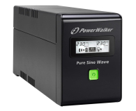 IMPAKT NEW UPS POWER WALKER 600VA 2X PL 230V, PURE SINE WAVE - 253672 - zdjęcie 3